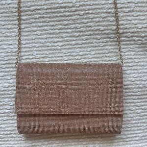ALDO Elegant Rose Gold Clutch